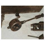 Vintage Metal Tool Collection with Box