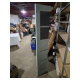 Unique Corner Shelf with Mirror Made from a Door