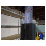 Unique Corner Shelf with Mirror Made from a Door