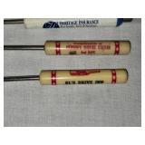 Set of 5 Vintage Advertising Screwdrivers  from Al