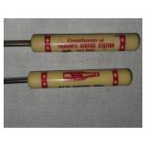 Set of 5 Vintage Advertising Screwdrivers  from Al