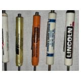 Lot of 10 Vintage Advertising Screwdrivers from Various Companies