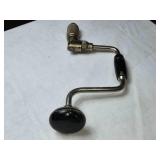 Vintage Stanley Hand Drill No. 945 with Unique Handles and Other Hand Drill