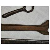 Set of 3 Vintage Wrenches One Says Planet Jr. - Made in the USA