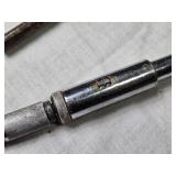 Vintage Stanley Tool Set including Auger Bit, Ratchet Set, and Crank Drill