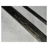 Vintage Coping Saws with Wooden Handles