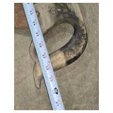 Antique Hand Saw with Wooden Handle, Just Under 5 Feet Long