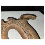 Set of 2 Vintage Hand Saws with Decorative Handles