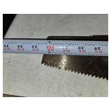 Set of 2 Vintage Hand Saws with Decorative Handles
