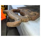 Set of 2 Vintage Hand Saws with Decorative Handles