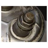 Vintage Midland 5 Gallon Steel Can with Handle