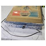 Vintage Pepsi Wall Clock - 13" x 16" with Minor Cosmetic Imperfections