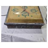 Vintage Pepsi Wall Clock - 13" x 16" with Minor Cosmetic Imperfections