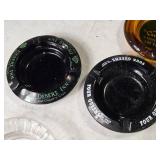 Collection of  Vintage Glass Ashtrays from Various Las Vegas Casinos