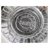 Collection of  Vintage Glass Ashtrays from Various Las Vegas Casinos