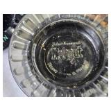 Collection of  Vintage Glass Ashtrays from Various Las Vegas Casinos