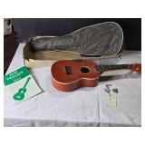 Vintage Seville Ukulele with Case and Instruction Manual