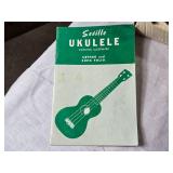 Vintage Seville Ukulele with Case and Instruction Manual