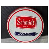 Set of 2 Vintage Schmidt Beer Trays