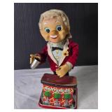 Vintage Rosko Bartender Toy Figure with Smoke Functionality (Untested)