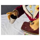 Vintage Rosko Bartender Toy Figure with Smoke Functionality (Untested)