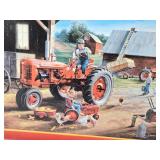 McCormick Farmall Vintage Tray Featuring Artwork by Charles Freitag
