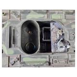 Vintage Marx Battery Operated Cap Firing Tank with Original Box