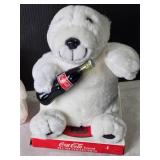 Collection of 3 Coca-Cola Plush Polar Bears