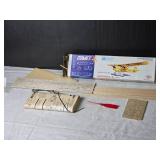 Vintage Comet Aeronca K Rubber-Powered Model Airplane Construction Kit - Appears Complete
