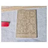 Vintage Comet Aeronca K Rubber-Powered Model Airplane Construction Kit - Appears Complete