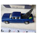 2003 Chevrolet Silverado SS Keepsake Ornament and 1957 Corvette Toy