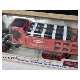 1/34 Scale Kenworth Stake Truck Coin Bank with Barrels by Ertle
