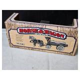 True Value Horse and Wagon Coin Bank by Ertl - Vintage 1990