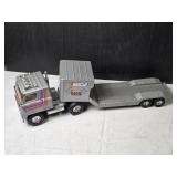 Vintage NASCAR Race Team Truck and Trailer by Ertl - Made in USA