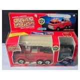 Remote Control Fire Engine with Flashing Dome Light and Realistic Siren - Battery Operated