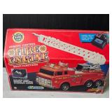 Remote Control Fire Engine with Flashing Dome Light and Realistic Siren - Battery Operated