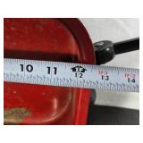 Vintage Radio Flyer Red 12" Wagon with Black Wheels