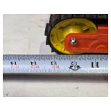 Vintage Toy Bulldozer with Figure and Rubber Tracks by Nylint