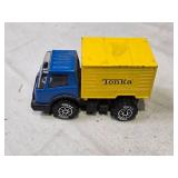 Lot of 3 Vintage Tonka Trucks - Bell System Utility Truck, Van, and Yellow Pickup