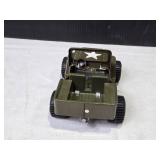 Tonka Military Green Toy Jeep with White Star Design