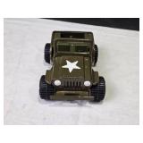 Tonka Military Green Toy Jeep with White Star Design