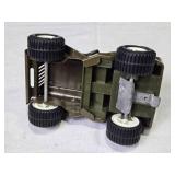 Tonka Military Green Toy Jeep with White Star Design