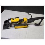 Vintage Yellow Tonka Construction Toy Excavator