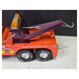 Vintage Nylint Tow Truck with Flag and Working Features