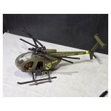Ertl Army Helicopter with Pilot Figure and Missile Accessory