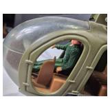 Ertl Army Helicopter with Pilot Figure and Missile Accessory