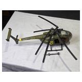 Ertl Army Helicopter with Pilot Figure and Missile Accessory