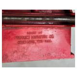 Vintage Red Toy Wagon by Product Miniature Co.