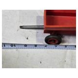 Vintage Red Toy Wagon by Product Miniature Co.