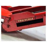 Tru-Scale Model Red Conveyor with Hook and Wheels